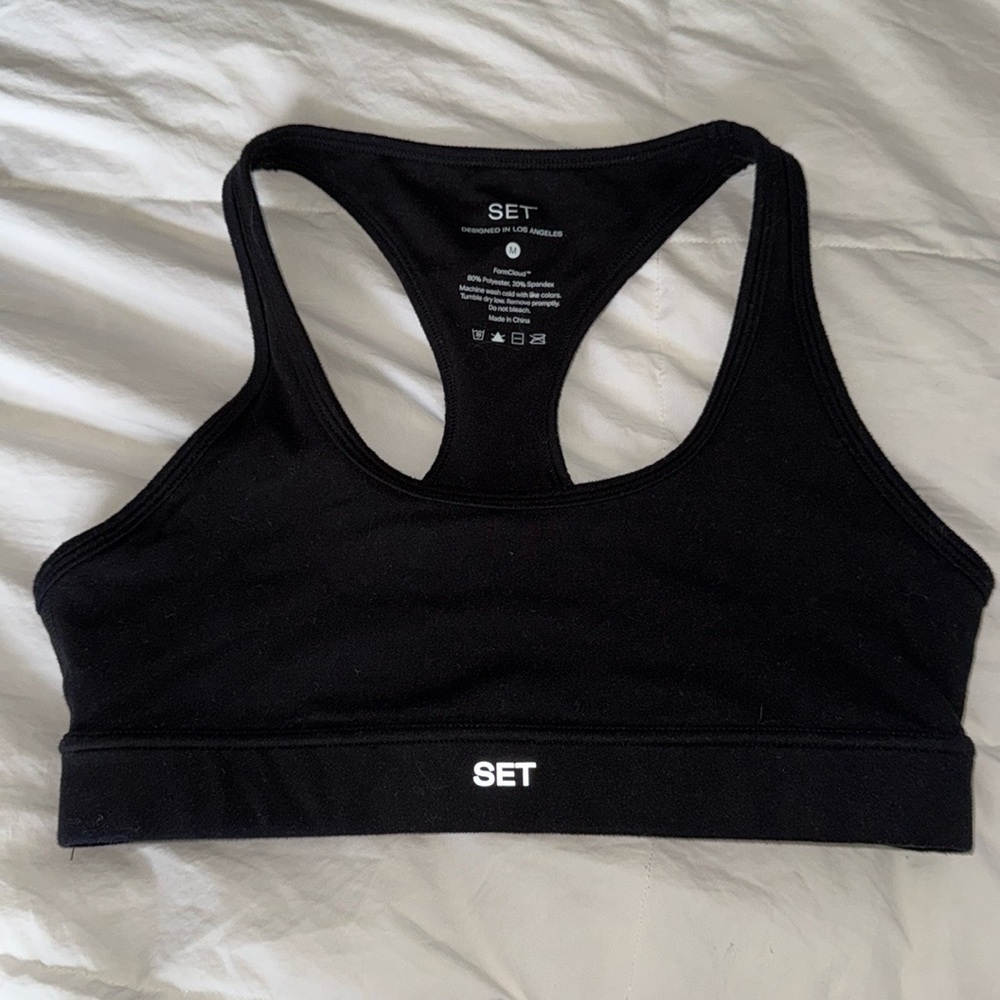 Set Active - FORMCLOUD® CLOUD STAPLE BRA - ONYX